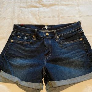 7 For All Mankind Jean Shorts